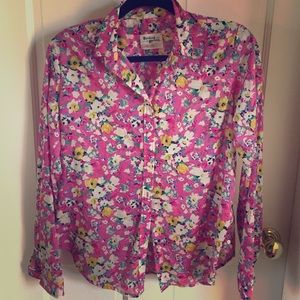 Anthropologie floral shirt.